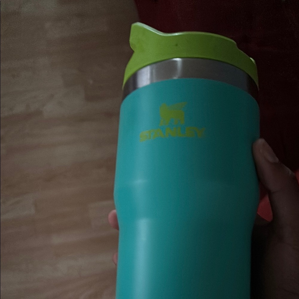 Stanley Aqua and Lime Tumbler